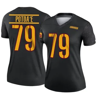 Men's Benning Potoa'e Washington Commanders No.79 Limited Vapor Untouchable  Jersey - White