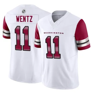 Youth Nike Carson Wentz White Washington Commanders Game Jersey