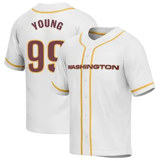 Outerstuff Youth Chase Young Burgundy Washington Commanders Replica Player Jersey Size: Small