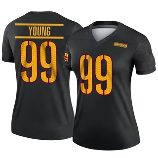 Chase Young Washington Commanders Nike RFLCTV Limited Jersey - Black