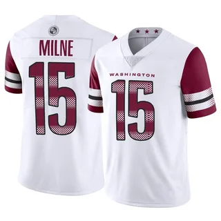 Dax Milne Men's Washington Commanders Nike Vapor F.U.S.E. Jersey