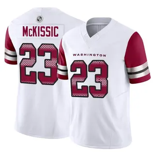 J.D. McKissic Washington Commanders Game-Used #23 White Jersey vs.  Indianapolis Colts on October 30 2022