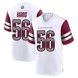 Jalen Harris Washington Commanders Men's Game Nike Jersey - White