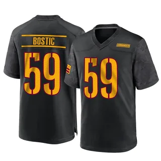 Jon Bostic Washington Football Team Game-Used #53 Burgandy Jersey vs. Los  Angeles Chargers on September 12 2021