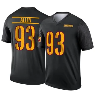 Jonathan Allen Washington Commanders Alternate Legend Black Football Jersey  • Kybershop