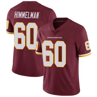 Drew Himmelman 66 Washington Commanders Women's Game Player Jersey -  Burgundy - Bluefink