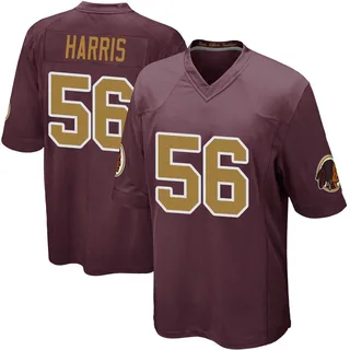 Men's Jalen Harris Washington Commanders Men's Game Burgundy Alternate Nike Jersey