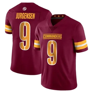 Men's Nike Curtis Hodges Burgundy Washington Commanders Game Player Jersey