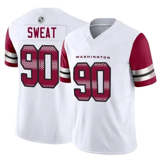 Washington Football Team Nike Road Game Jersey - White - Montez Sweat - Mens